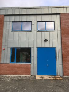 Førde Metallprodukt - båndtekking zink - Førdefjorden Energi