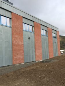 Førde Metallprodukt - båndtekking zink - Førdefjorden Energi