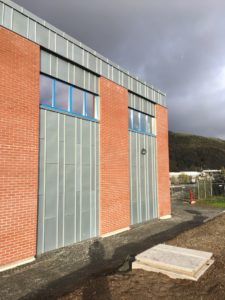 Førde Metallprodukt - båndtekking zink - Førdefjorden Energi